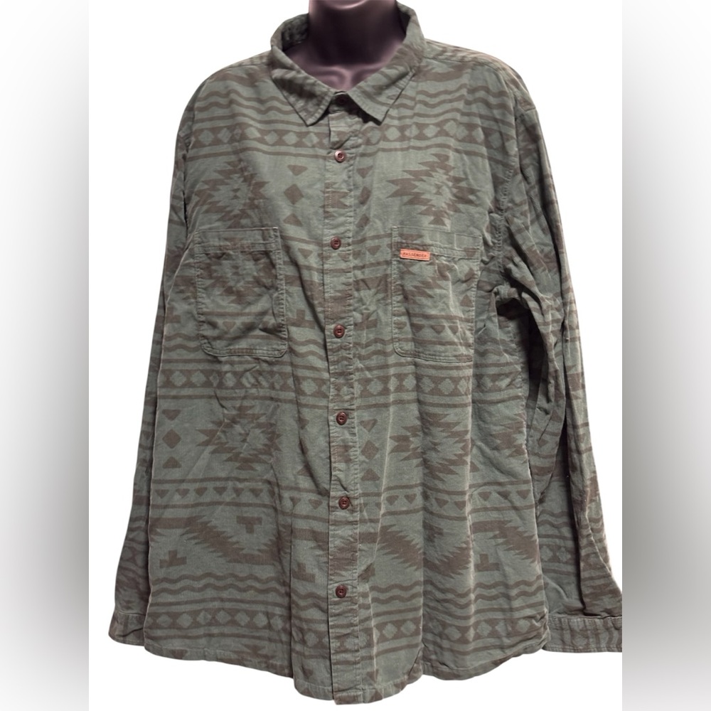 Passenger Courderoy Button-Up Shirt